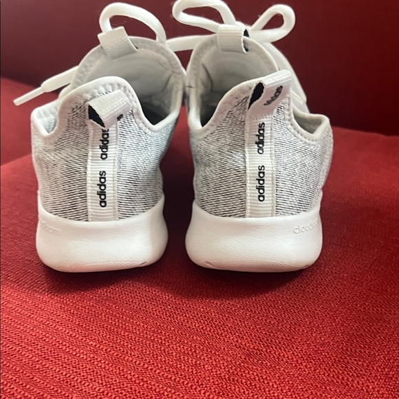 Adidas women White and Gray Sneakers - Picture 3 of 5